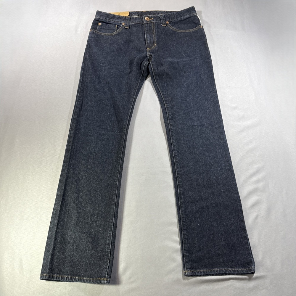 Vans Off The Wall Slim Fit Jeans Mens 30x30 Dark Wash Indigo Denim Skate Pants